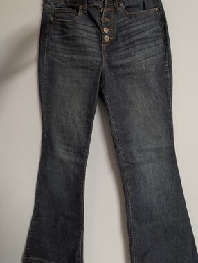 sofia by sofia vergara Dark Wash Flare Jeans